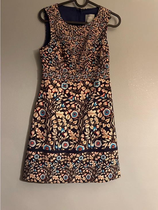 Maeve Dresses & Skirts - 🌻3 for $20🌻 Maeve Anthropologie Navy Floral Print Sleeveless Dress